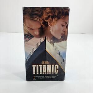 1997/1998 VINTAGE Titanic Movie VHS Cassette Box Set Leonardo DiCaprio